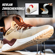 Lade das Bild in den Galerie-Viewer, Tacocood Sommer atmungsaktive Deodorant leichte Sicherheitsschutzschuhe
