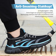 Lade das Bild in den Galerie-Viewer, Tacocood Stoßdämpfende leichte Freizeit-Sicherheits-Arbeitsschuhe
