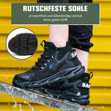 Lade das Bild in den Galerie-Viewer, Tacocood PU-weiche Sohle atmungsaktive Mesh-Anti-Smash-Sicherheitsschuhe
