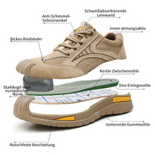 Lade das Bild in den Galerie-Viewer, Tacocood Vier Jahreszeiten Anti-Smashing und Anti-Piercing ESD Schutzschuhe
