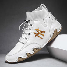 Lade das Bild in den Galerie-Viewer, Tacocood 2023 neue Winter High-Top Freizeit Lederschuhe

