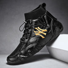 Lade das Bild in den Galerie-Viewer, Tacocood 2023 neue Winter High-Top Freizeit Lederschuhe
