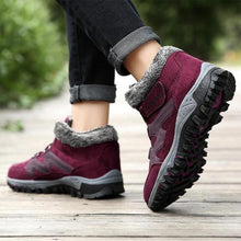 Lade das Bild in den Galerie-Viewer, Tacocood Liebespaar warme Pelzfutter Schneeschuhe

