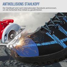 Lade das Bild in den Galerie-Viewer, Tacocood Stahlkappen-Schutzschuhe gegen Schläge und Piercings im Winter
