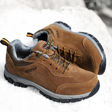 Lade das Bild in den Galerie-Viewer, Tacocood Winter Outdoor Wärme und Samt rutschfeste abriebfeste Baumwollschuhe Wanderschuhe
