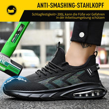 Lade das Bild in den Galerie-Viewer, Tacocood Atmungsaktive Sicherheitsschuhe mit geflochtener Stahlkappe
