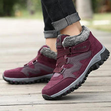 Lade das Bild in den Galerie-Viewer, Tacocood Liebespaar warme Pelzfutter Schneeschuhe
