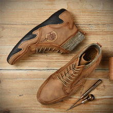 Lade das Bild in den Galerie-Viewer, Tacocood New Style Casual plus Baumwollschnürstiefel für Herren
