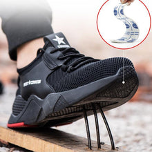 Lade das Bild in den Galerie-Viewer, Tacocood Männer der Arbeit Sicherheits Schuhe Atmungsaktiv Leichte Sommer männer  36-50 Sport Schuhe
