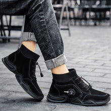 Lade das Bild in den Galerie-Viewer, Tacocood 2021 neue lässige Herren warme Lederstiefel
