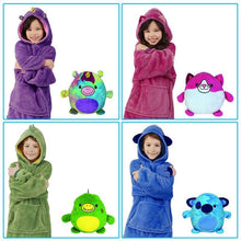 Lade das Bild in den Galerie-Viewer, Tacocood Kuscheltier Hoodie für Kinder
