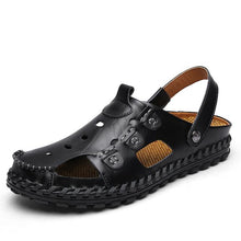 Lade das Bild in den Galerie-Viewer, Tacocood Sommer Echtem Leder Sandalen männer Casual Schuhe
