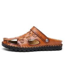 Lade das Bild in den Galerie-Viewer, Tacocood Sommer Echtem Leder Sandalen männer Casual Schuhe
