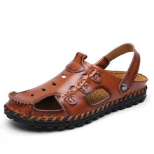 Lade das Bild in den Galerie-Viewer, Tacocood Sommer Echtem Leder Sandalen männer Casual Schuhe
