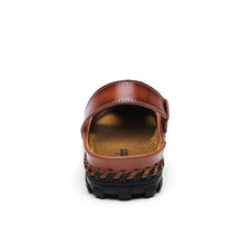 Lade das Bild in den Galerie-Viewer, Tacocood Sommer Echtem Leder Sandalen männer Casual Schuhe

