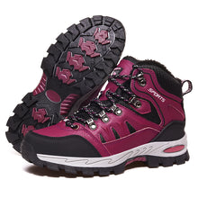 Lade das Bild in den Galerie-Viewer, Tacocood High-Top plus Samt Outdoor-Wanderschuhe für Herren oder Damen
