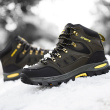 Lade das Bild in den Galerie-Viewer, Tacocood High-Top plus Samt Outdoor-Wanderschuhe für Herren oder Damen
