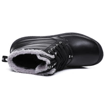 Lade das Bild in den Galerie-Viewer, Tacocood Wasserdichte Winterschuhe aus Leder und Samtbaumwolle
