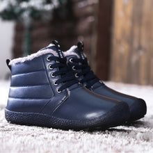 Lade das Bild in den Galerie-Viewer, Tacocood Wasserdichte Winterschuhe aus Leder und Samtbaumwolle
