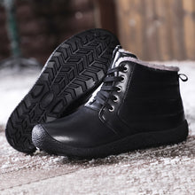 Lade das Bild in den Galerie-Viewer, Tacocood Wasserdichte Winterschuhe aus Leder und Samtbaumwolle

