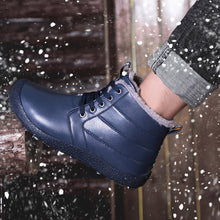 Lade das Bild in den Galerie-Viewer, Tacocood Wasserdichte Winterschuhe aus Leder und Samtbaumwolle
