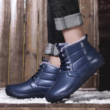 Lade das Bild in den Galerie-Viewer, Tacocood Wasserdichte Winterschuhe aus Leder und Samtbaumwolle
