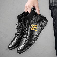 Lade das Bild in den Galerie-Viewer, Tacocood 2023 neue Winter High-Top Freizeit Lederschuhe
