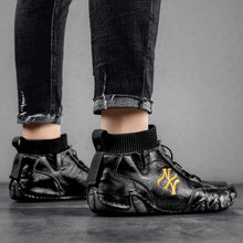 Lade das Bild in den Galerie-Viewer, Tacocood 2023 neue Winter High-Top Freizeit Lederschuhe
