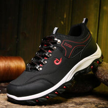 Lade das Bild in den Galerie-Viewer, Men Sports Casual Wearable Hiking Sneakers Male Non-slip Running Quality Leather Shoes
