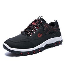 Lade das Bild in den Galerie-Viewer, Men Sports Casual Wearable Hiking Sneakers Male Non-slip Running Quality Leather Shoes
