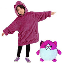 Lade das Bild in den Galerie-Viewer, Tacocood Kuscheltier Hoodie für Kinder
